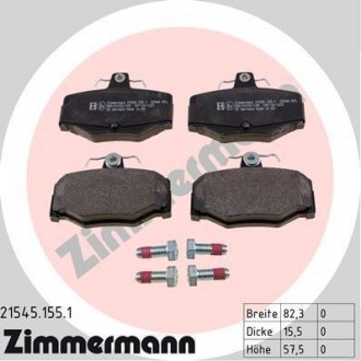 Тормозные колодки otto Zimmermann GmbH 215451551