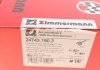 Передні тормозні (гальмівні) колодки otto Zimmermann GmbH 247431903