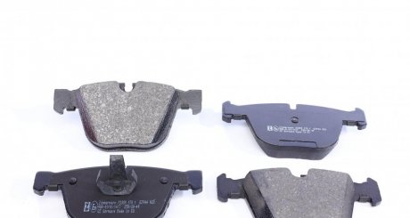 Задні тормозні (гальмівні) колодки otto Zimmermann GmbH 233091701