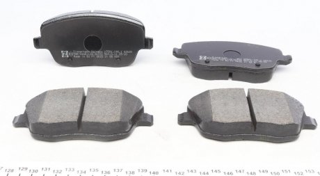 Передні тормозні (гальмівні) колодки otto Zimmermann GmbH 235811901