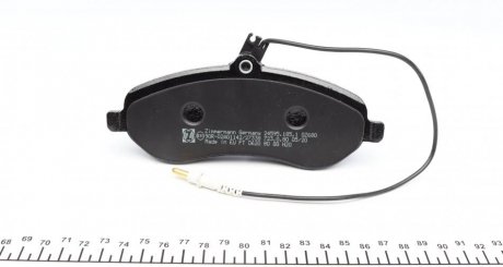 Передні тормозні (гальмівні) колодки otto Zimmermann GmbH 245951851