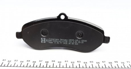 Передні тормозні (гальмівні) колодки otto Zimmermann GmbH 245951851