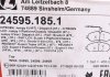 Передні тормозні (гальмівні) колодки otto Zimmermann GmbH 24595.185.1