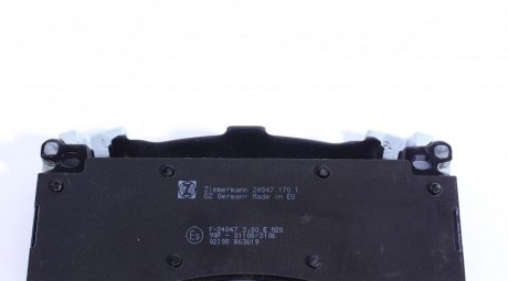 Передні тормозні (гальмівні) колодки otto Zimmermann GmbH 248471701