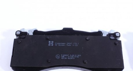 Передні тормозні (гальмівні) колодки otto Zimmermann GmbH 248471701