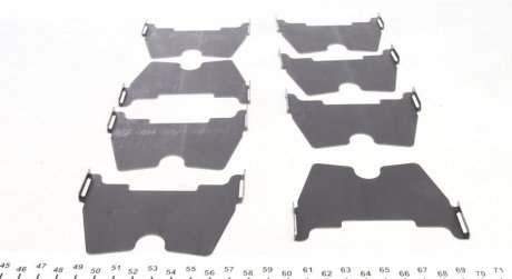 Тормозні (гальмівні) колодки otto Zimmermann GmbH 248881702