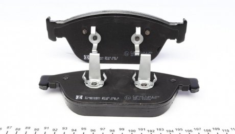 Тормозні (гальмівні) колодки otto Zimmermann GmbH 251602002