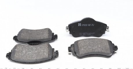 Передні тормозні (гальмівні) колодки otto Zimmermann GmbH 252201851