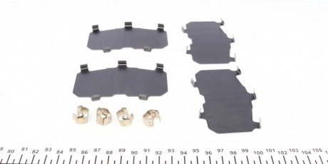 Передние тормозные колодки otto Zimmermann GmbH 257251551