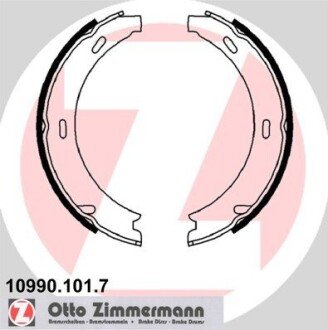 Колодки ручного (стоячого) гальма otto Zimmermann GmbH 109901017 на Мерседес C-Class S202