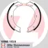 Колодки ручного (стоячого) тормоза otto zimmermann gmbh 109901539