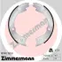 Колодки ручного (стоячого) тормоза otto zimmermann gmbh 109901600