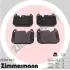 Колодки ручного (стоячого) тормоза otto zimmermann gmbh 250281601