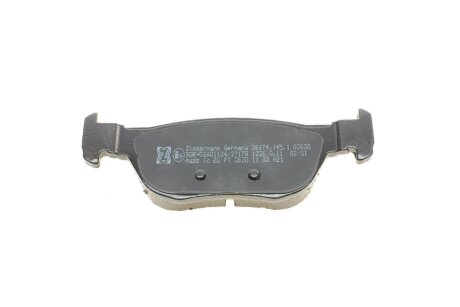 Колодки ручного (стоячого) гальма otto Zimmermann GmbH 261741451