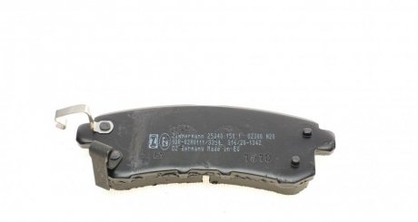 Колодки ручного (стоячого) гальма otto Zimmermann GmbH 253401501