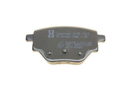 Комплект гальмівних колодок otto Zimmermann GmbH 261951702