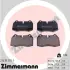 Передні тормозні (гальмівні) колодки Otto Zimmermann GmbH 214711751 (фото 1)