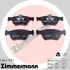 Передние тормозные колодки otto zimmermann gmbh 216641951