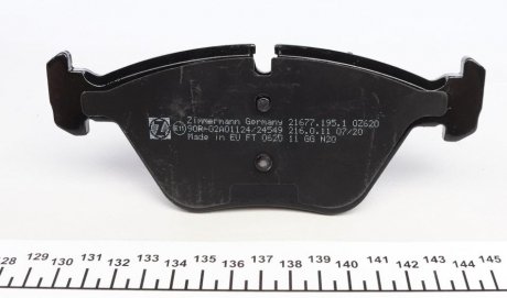 Передние тормозные колодки otto Zimmermann GmbH 216771951