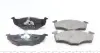 Передние тормозные колодки otto zimmermann gmbh 218661701
