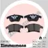 Передние тормозные колодки otto zimmermann gmbh 22269.195.1