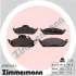 Передние тормозные колодки otto zimmermann gmbh 231931651