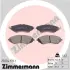 Передні тормозні (гальмівні) колодки Otto Zimmermann GmbH 23234.170.1 (фото 1)