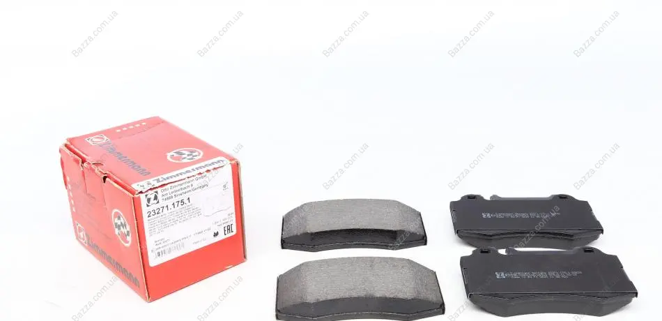 Передние тормозные колодки otto zimmermann gmbh 232711751