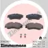 Передние тормозные колодки otto zimmermann gmbh 233461901