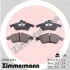 Передние тормозные колодки otto zimmermann gmbh 239902051