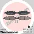Передние тормозные колодки otto zimmermann gmbh 24007.210.1