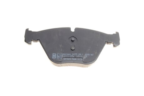 Передні тормозні (гальмівні) колодки otto Zimmermann GmbH 242552001