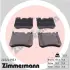 Передние тормозные колодки otto zimmermann gmbh 245241951