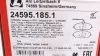 Передні тормозні (гальмівні) колодки Otto Zimmermann GmbH 245951851 (фото 6)