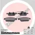 Передние тормозные колодки otto zimmermann gmbh 246231802