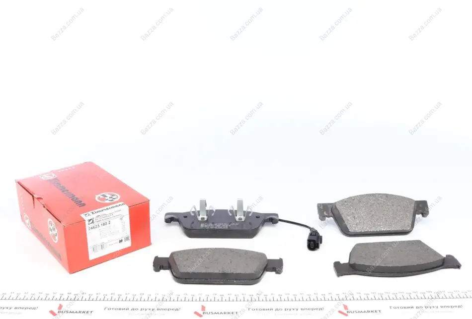 Передние тормозные колодки otto zimmermann gmbh 246231802
