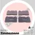 Передні тормозні (гальмівні) колодки Otto Zimmermann GmbH 25643.170.1 (фото 1)