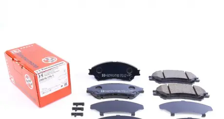 Передние тормозные колодки otto zimmermann gmbh 259791701