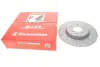 Перфорированный тормозной диск otto zimmermann gmbh 100333352