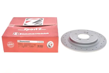 Перфорированный тормозной диск otto zimmermann gmbh 285353352