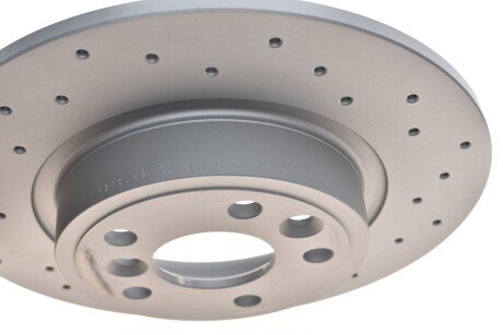 Перфорированный тормозной диск otto Zimmermann GmbH 450521152