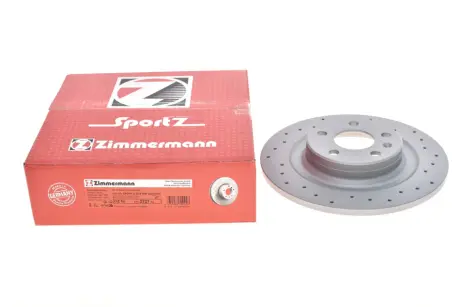 Перфорований гальмівний диск Otto Zimmermann GmbH 610372752
