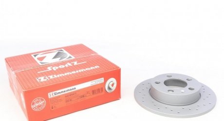 Тормозной диск otto Zimmermann GmbH 100.1236.52