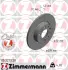 Тормозной диск otto zimmermann gmbh 110.2213.20
