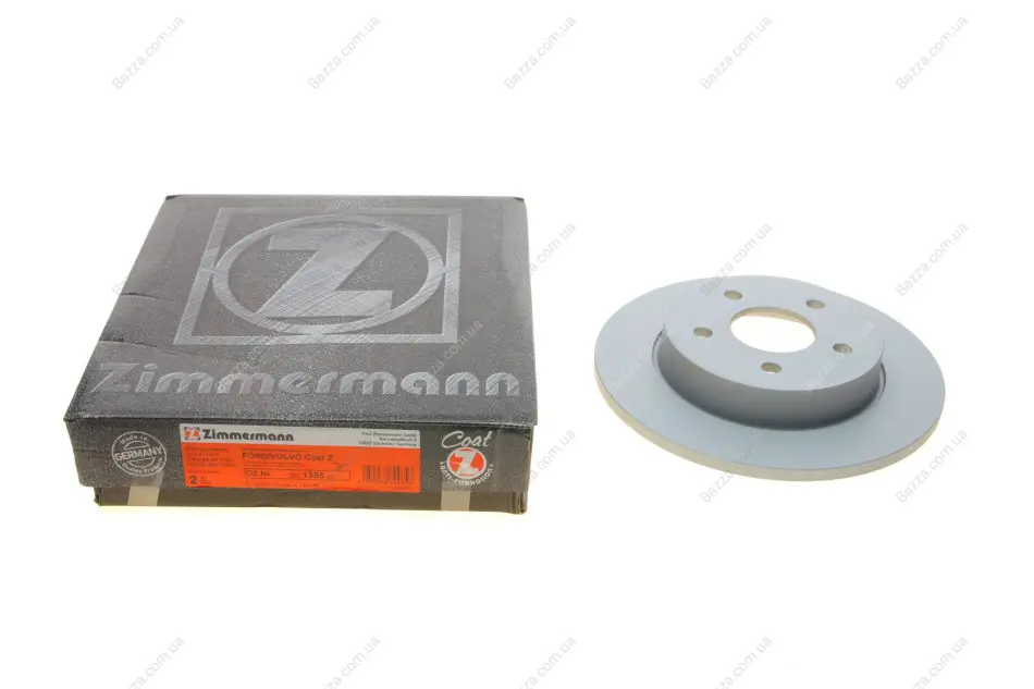 Тормозной диск otto zimmermann gmbh 250135520