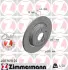 Тормозной диск otto zimmermann gmbh 400369120