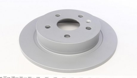 Задний тормозной диск otto Zimmermann GmbH 430261720