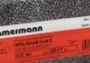 Задній гальмівний (тормозний) диск otto Zimmermann GmbH 430.2617.20