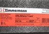 Гальмівний диск otto Zimmermann GmbH 430.2627.20