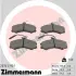 Тормозные колодки otto zimmermann gmbh 207411901